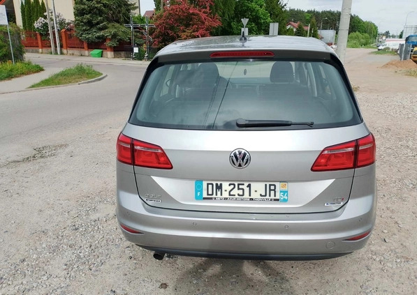 Volkswagen Golf Sportsvan cena 39999 przebieg: 165000, rok produkcji 2014 z Białystok małe 781